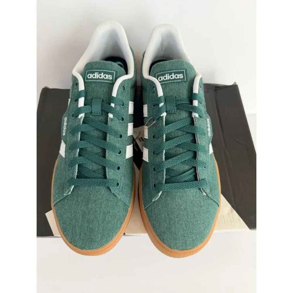 adidas Daily 3.0 Men’s Low Top Sneakers US 9.5M Collegiate Green/White Gum